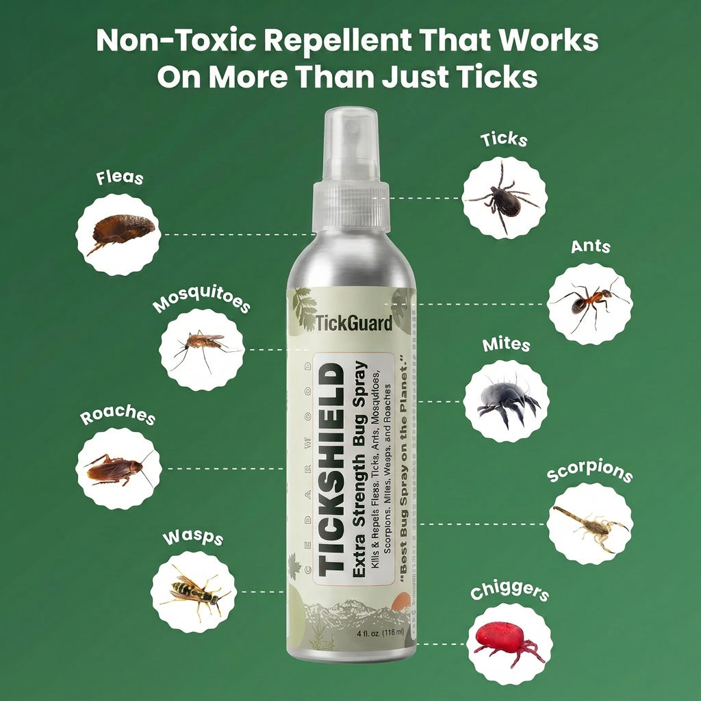 TickGuard Repellent Spray
